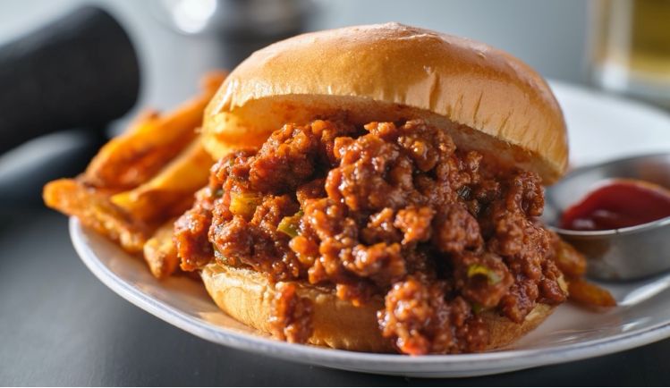 Sloppy Soul Joe made with Mr. Levi's Mild Soul Sauce