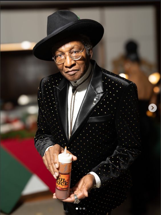 Mr. Levi Johnson Jr. with Soul Sauce